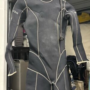 Black Insulating Rash Guard Swimwear